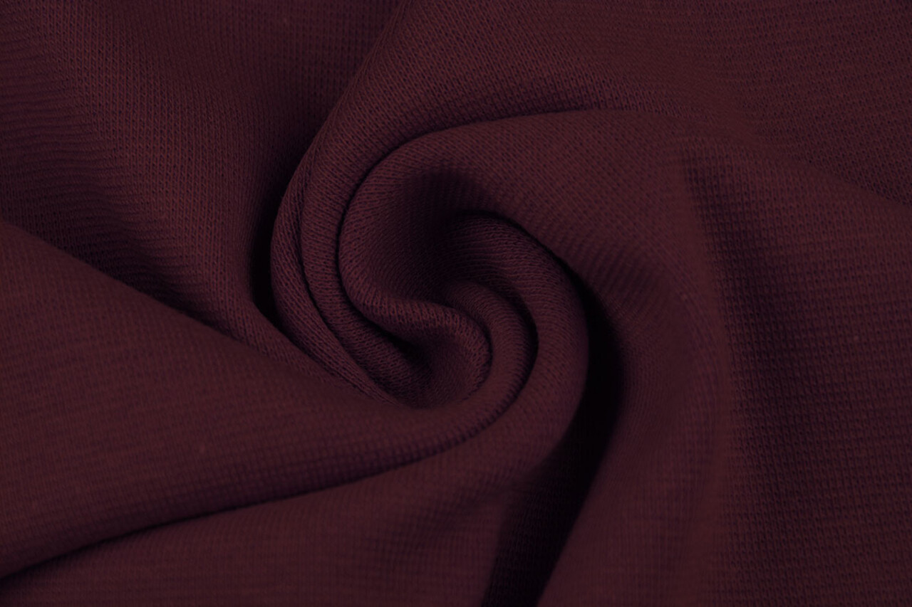 Cuff fabric Bordeaux
