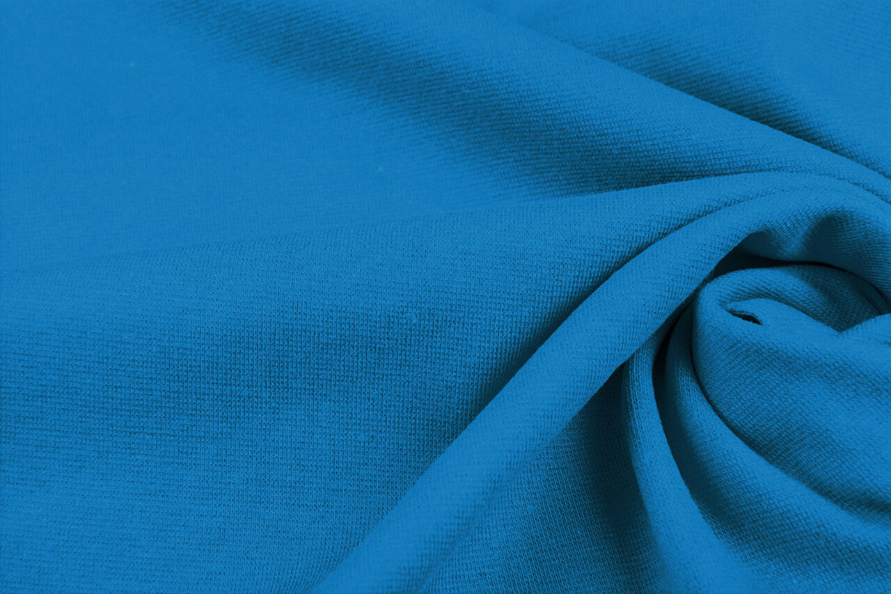 Strickbündchen Dunkel aqua