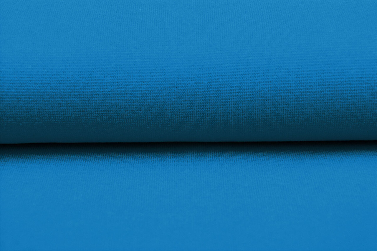 Strickbündchen Dunkel aqua