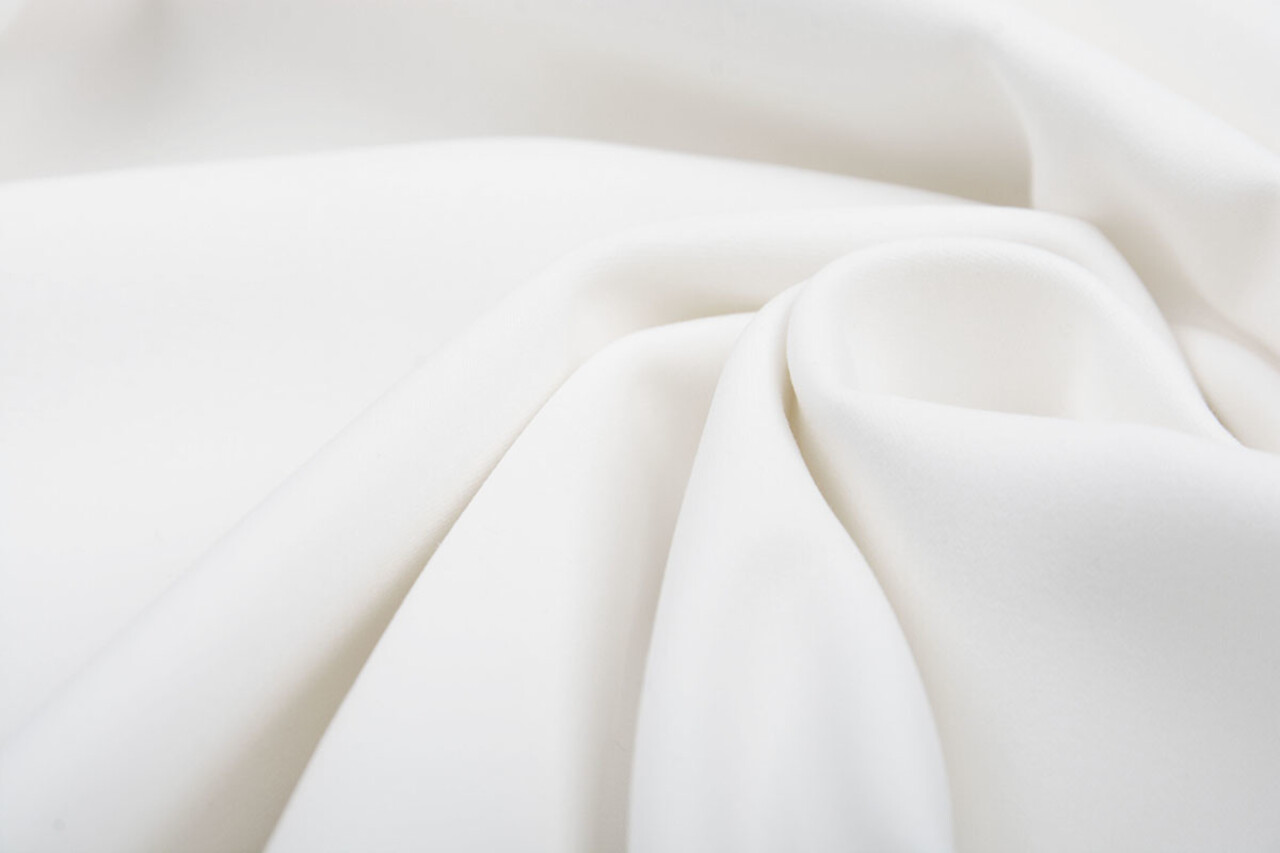 Cotton Unbleached Satin binding Off-White