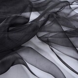 Organza Negro Organza Negro