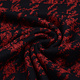 Woolen fabric Pied de Poule Red-Black