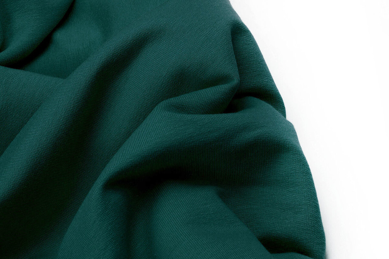 Oeko-Tex®  French Terry Flaschengrün