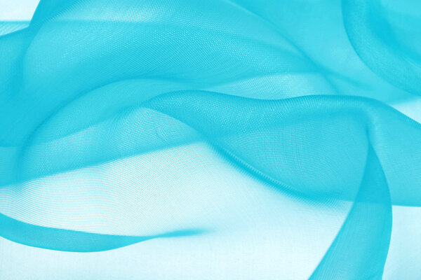 Organza Blu Petrolio