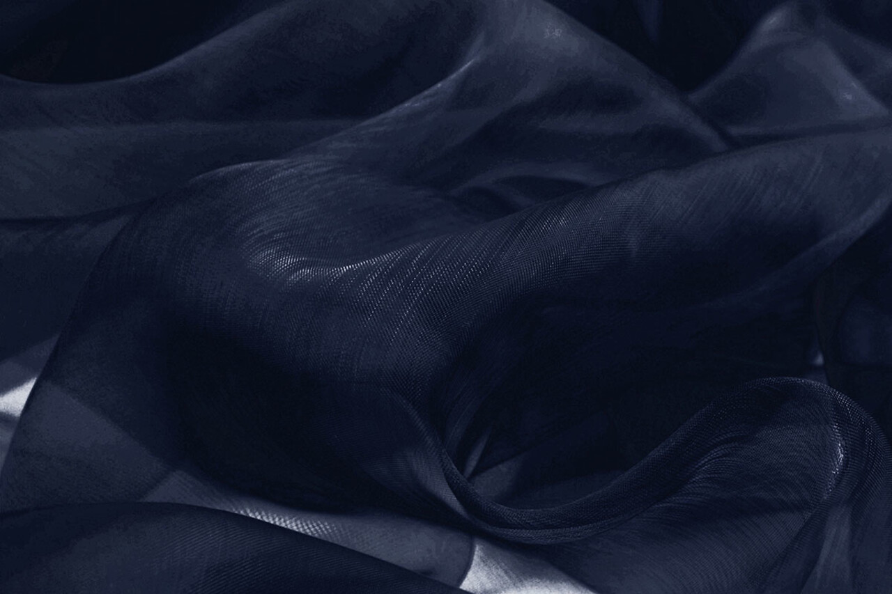 Organza Blu Navy Organza Blu Navy