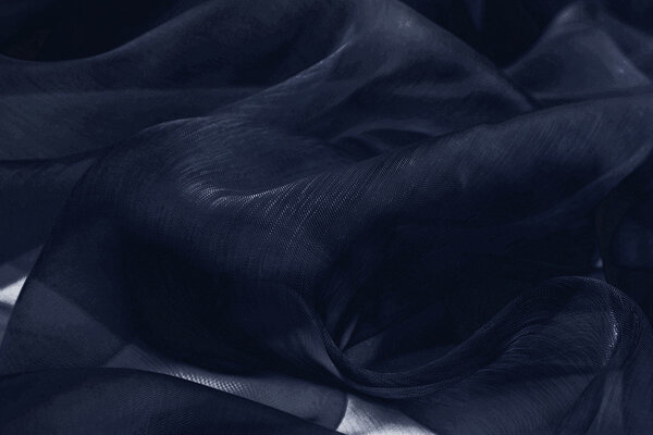 Organza Blu Navy Organza Blu Navy