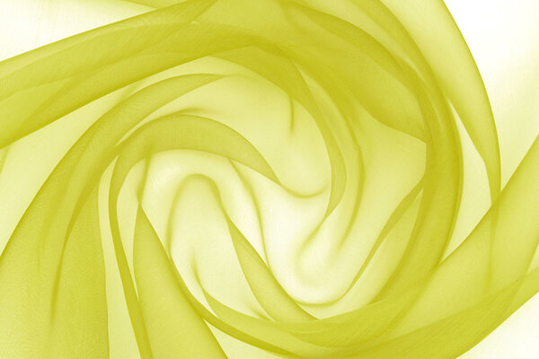 Organza Donker lime Organza Donker lime