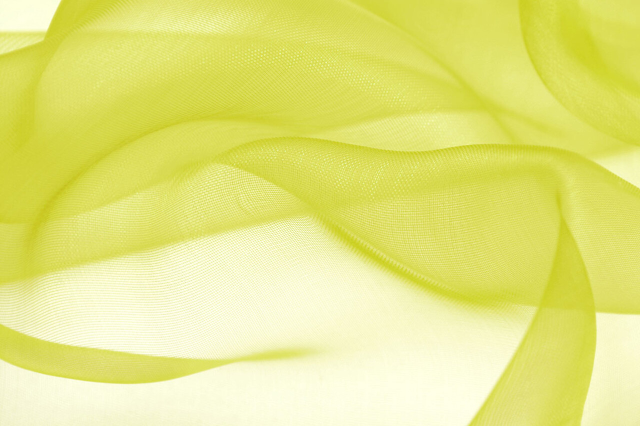 Organza Donker lime Organza Donker lime