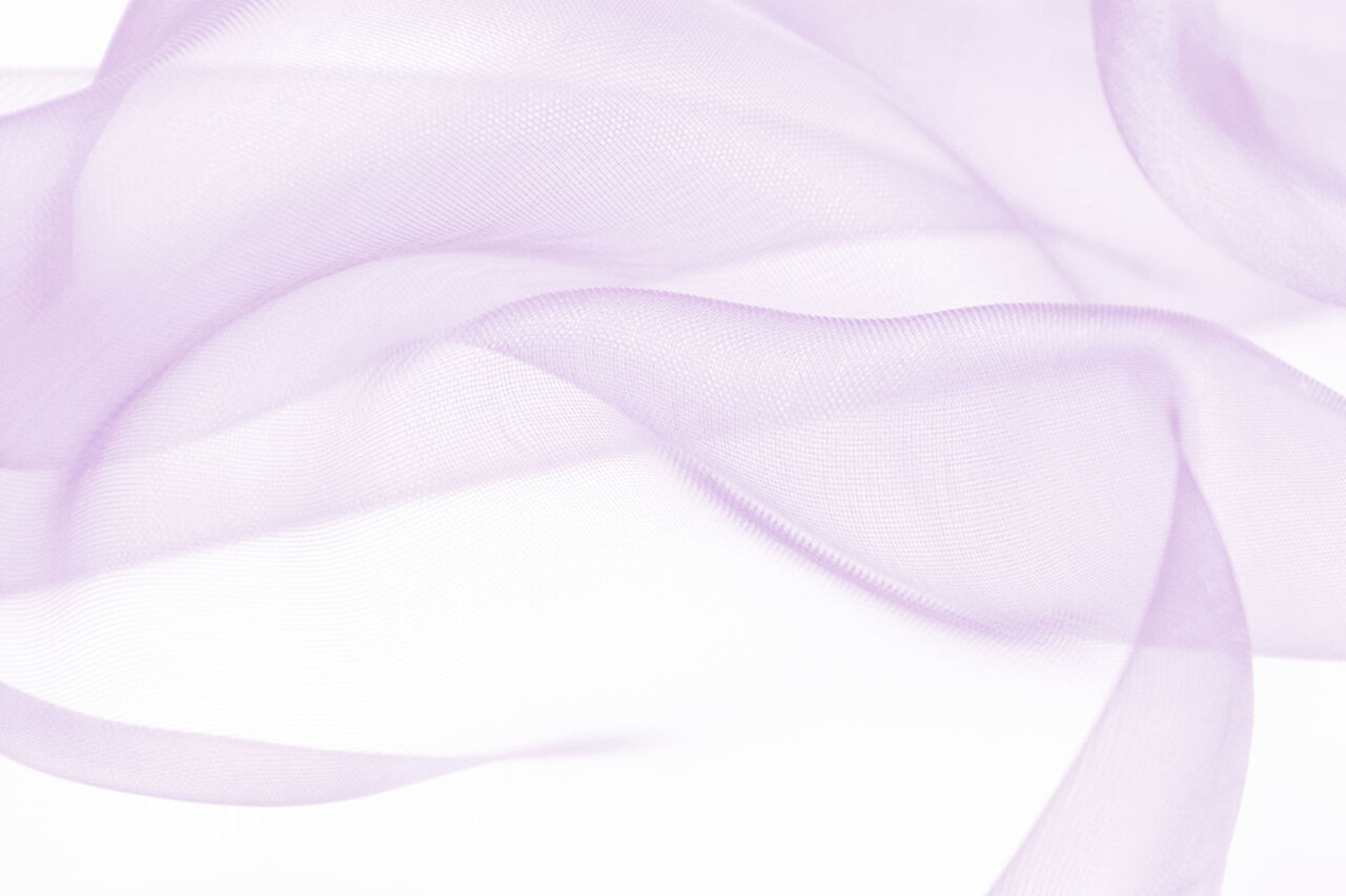 Organza Stoff hell Flieder