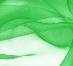 Organza Grassgreen