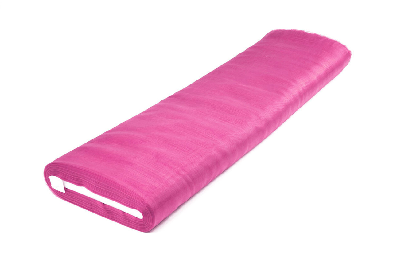 Organza Stoff Fuchsia