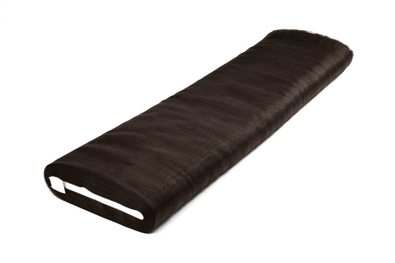 Organza Donker bruin Organza Donker bruin