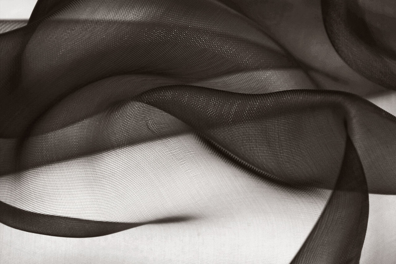 Organza Donker bruin Organza Donker bruin