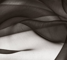 Organza Marron Foncé Organza Marron Foncé