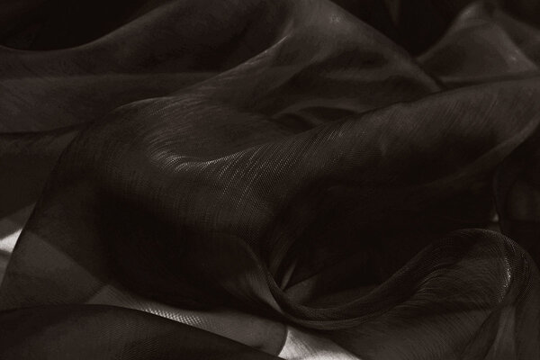 Organza Donker bruin Organza Donker bruin