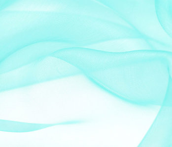 Organza Licht Aqua