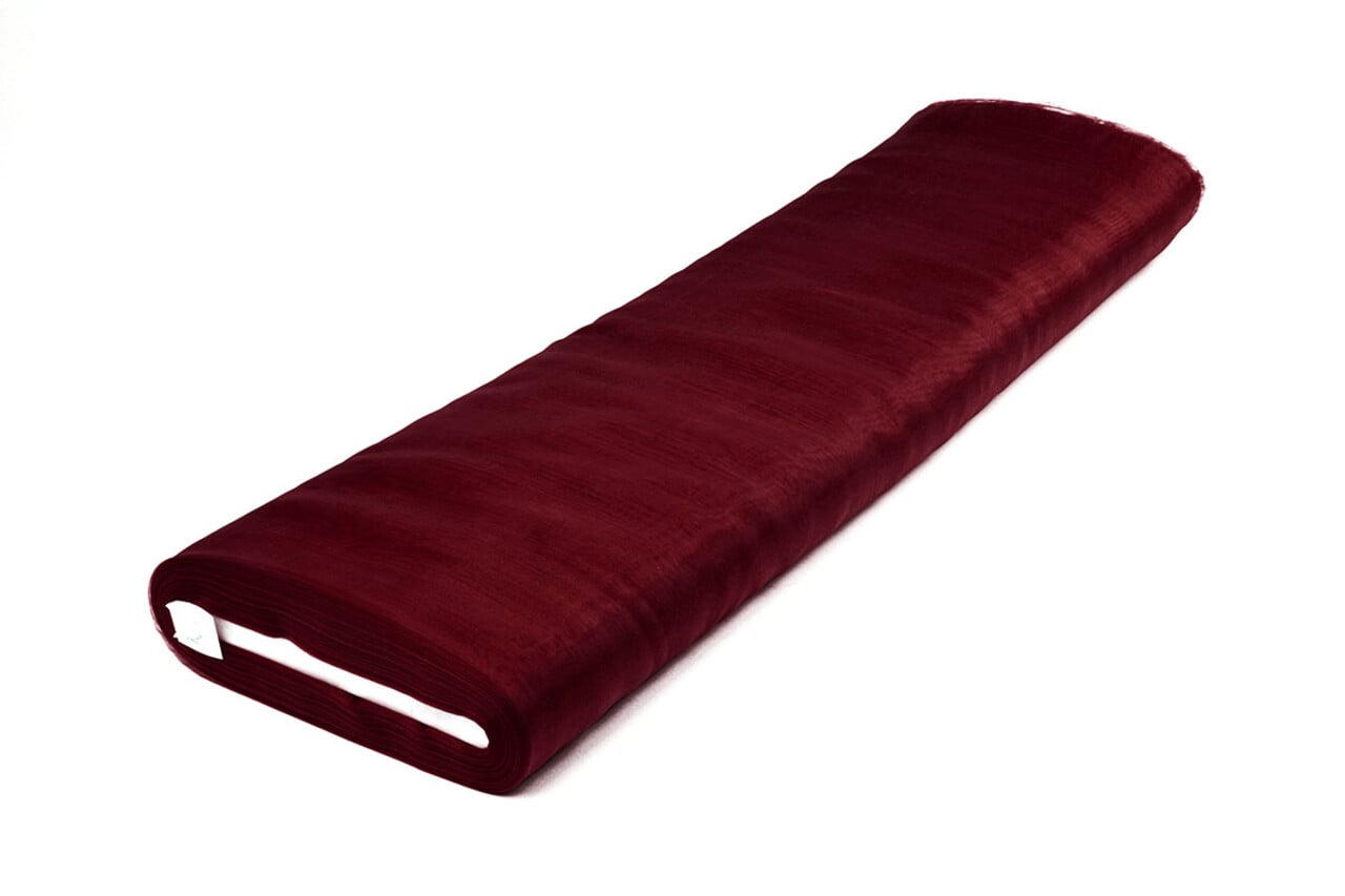Organza Rosso Scuro Organza Rosso Scuro