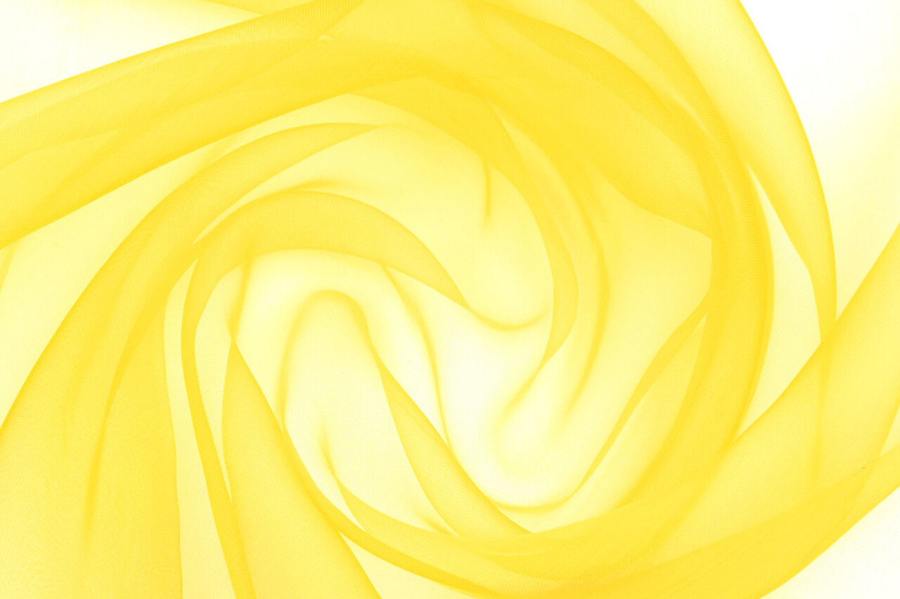 Organza Jaune Citron