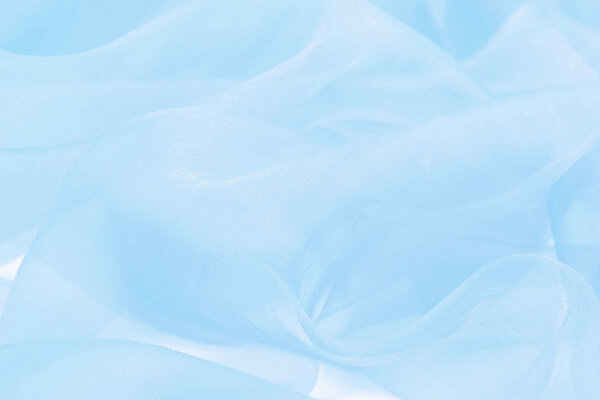 Organza Baby Azul Organza Baby Azul
