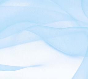 Organza Baby Azul Organza Baby Azul