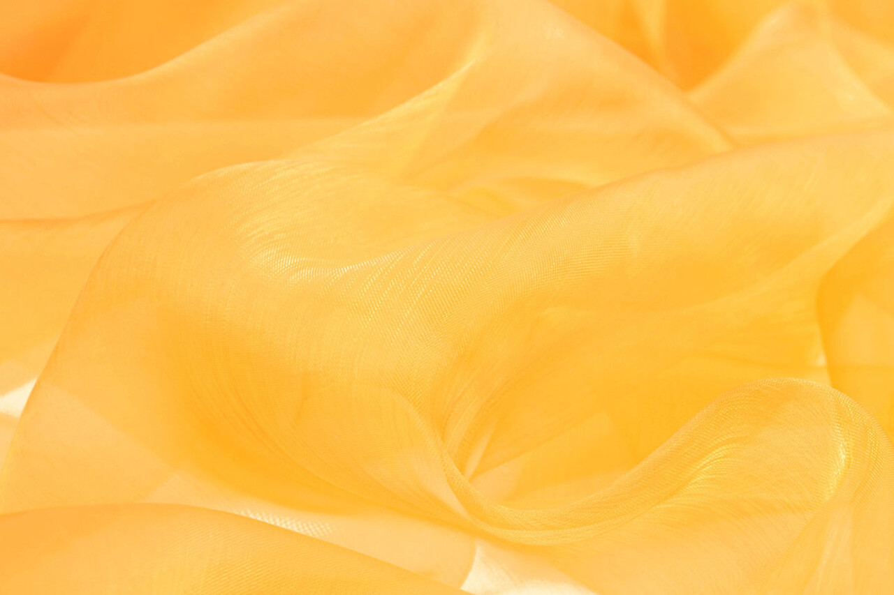 Organza Stoff Abricoot