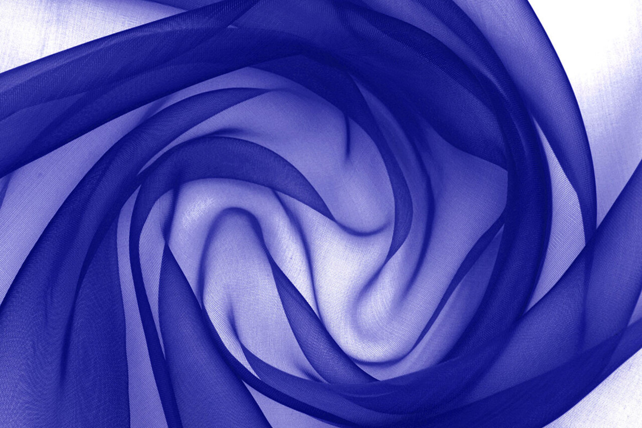 Organza Kobaltblauw Organza Kobaltblauw