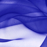 Organza Azul Cobalto Organza Azul Cobalto