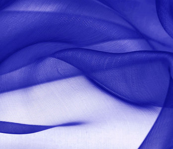 Organza Cobalt Blue