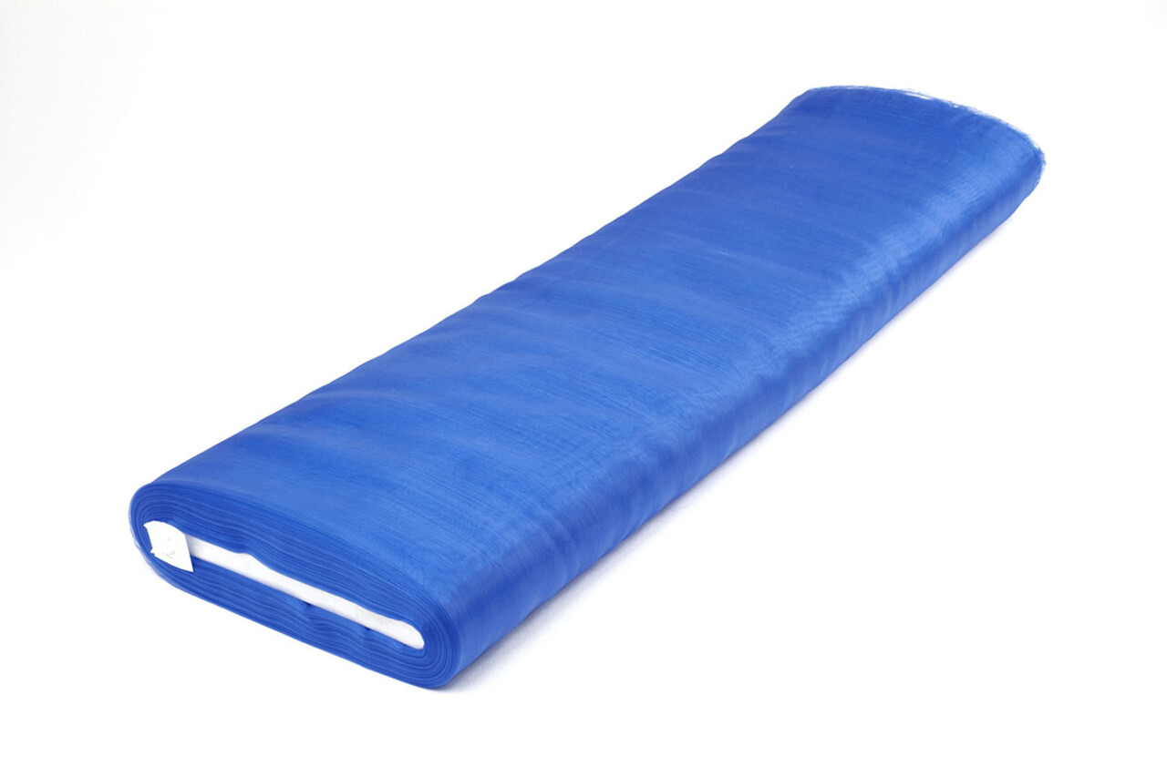 Organza Stoff Königs Blau Organza Stoff Königs Blau