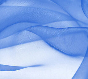 Organza Blu Reale Organza Blu Reale