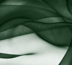 Organza Verde Scuro Organza Verde Scuro