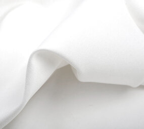 Polyester Ongebleekt Wit Polyester Ongebleekt Wit