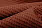 Wafel Katoen Roest Brique Wafel Katoen Roest Brique