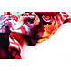 100% Viscosa Digital Estampado Gerbera y Rosas Rojo 100% Viscosa Digital Estampado Gerbera y Rosas Rojo