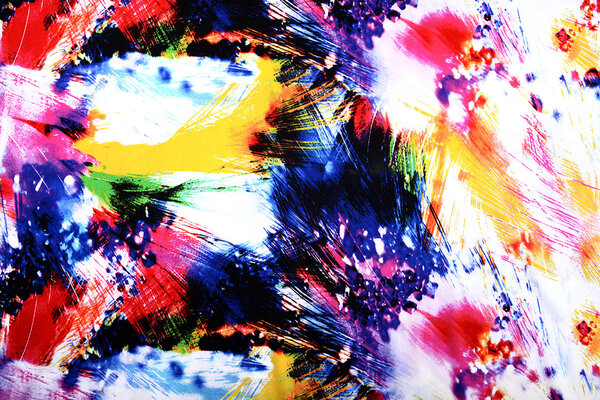 100 % Viscose Imprimé Numérique Imprimé Arti Jaune 100 % Viscose Imprimé Numérique Imprimé Arti Jaune