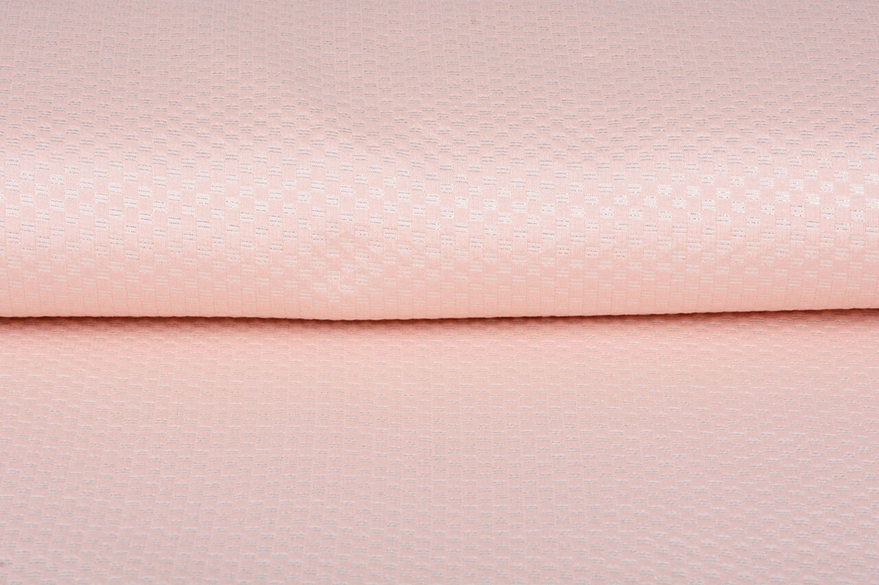 Lurex Emboss Pastel Pink