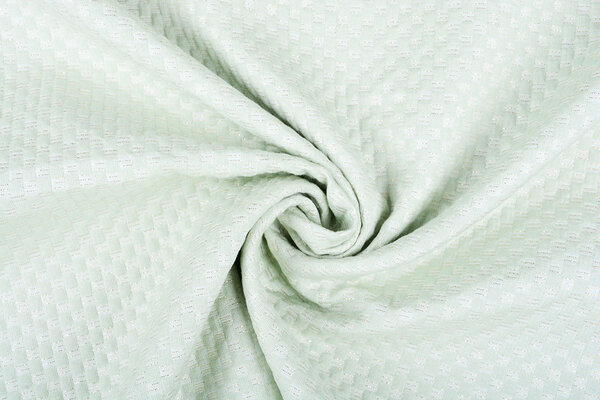 Lurex Emboss Pastel Mint green