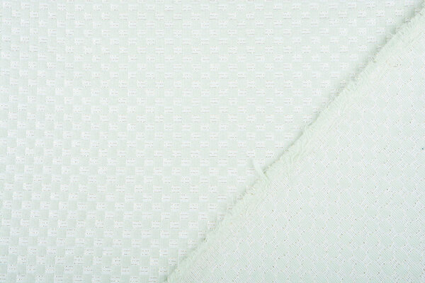 Lurex Relief Pastell Mintgrün