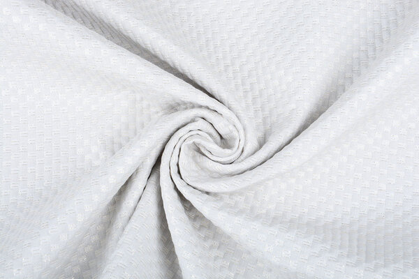 Lurex Emboss Pastel Silver