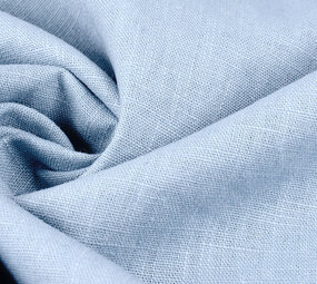 Oeko-Tex®  Gewassen Linnen Baby blauw Oeko-Tex®  Gewassen Linnen Baby blauw