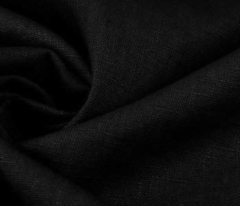 Oeko-Tex®  Washed Linen Black