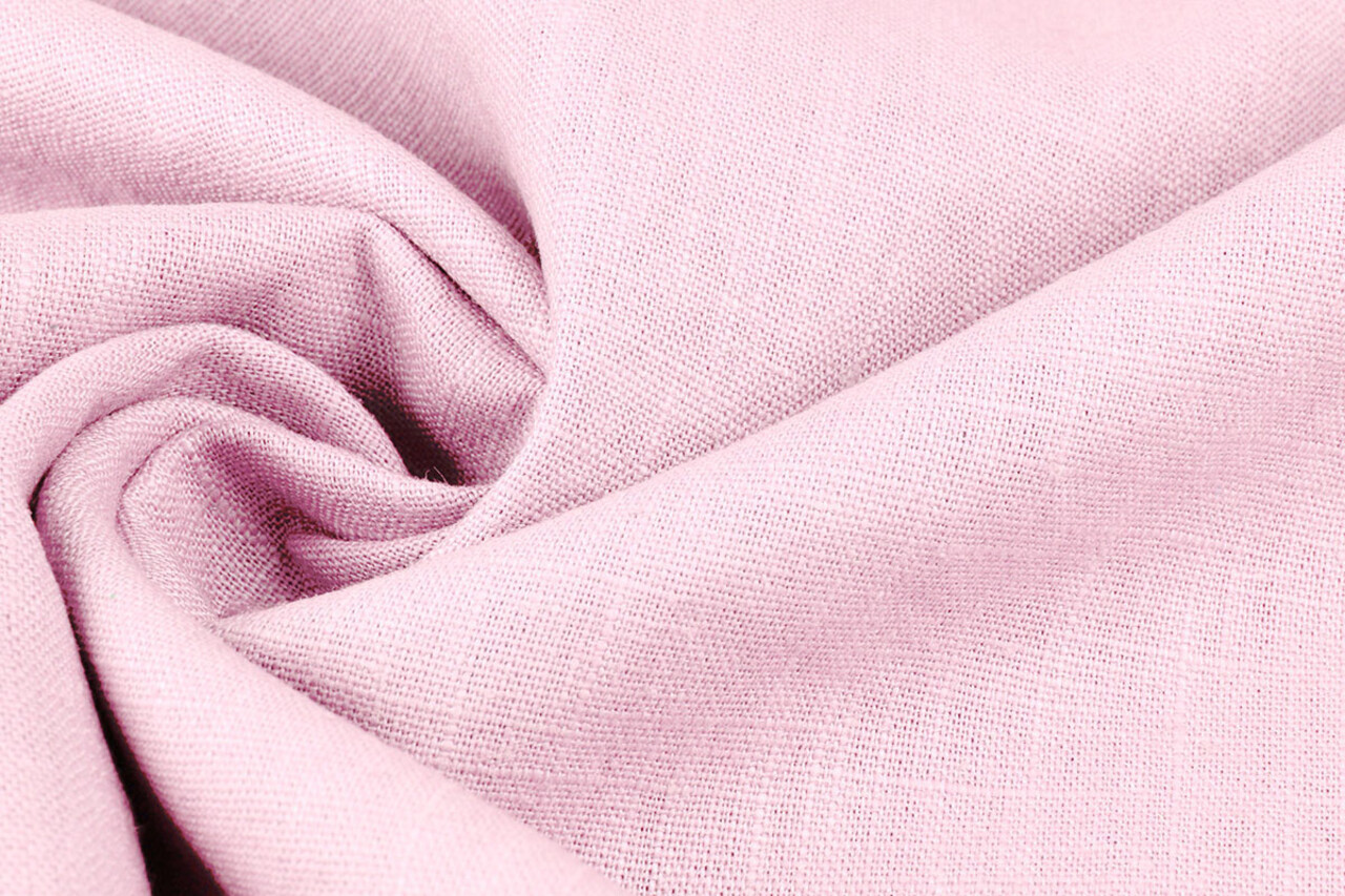 Oeko-Tex®  Lin Lavé Rose Clair