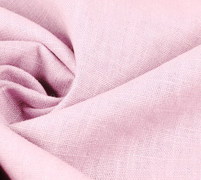 Oeko-Tex®  Gewassen Linnen Licht Roze