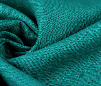 Oeko-Tex®  Washed Linen Sea Green