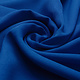 Stretch crepe satin 2 sides Cobalt blue