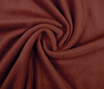 Polar Fleece Rust Brique