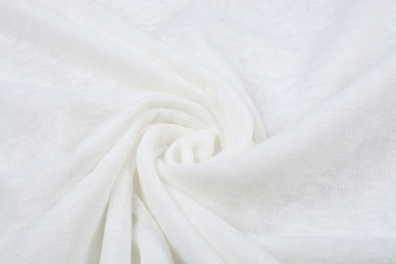 Tricot Floccus White Tricot Floccus White