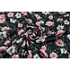 Blousestof Eksepi Flores Negro