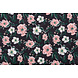 Blousestof Eksepi Fiori Nero Blousestof Eksepi Fiori Nero