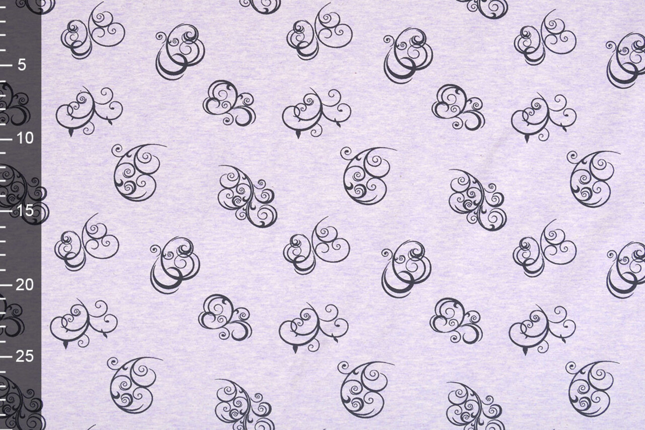 Mi & Joe Mi & Joe Cotone Jersey Krul Lilla Mélange Mi & Joe Mi & Joe Cotone Jersey Krul Lilla Mélange